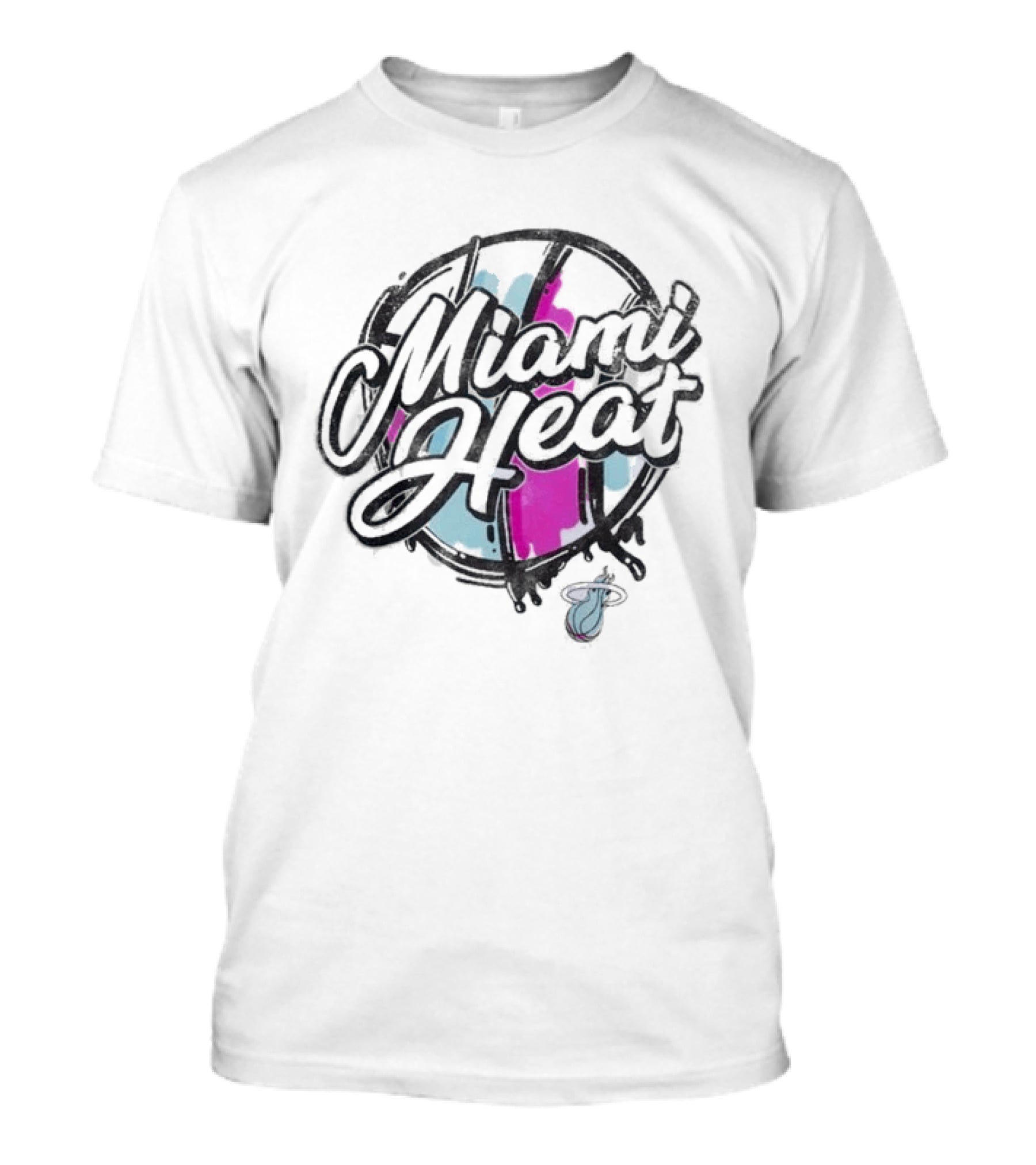 Miami Heat Basketball 2026 Vice Nights T-Shirt