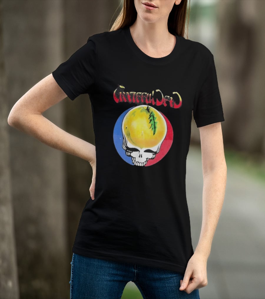 Grateful Dead Steal Your Face Pomelo Skull T-Shirt