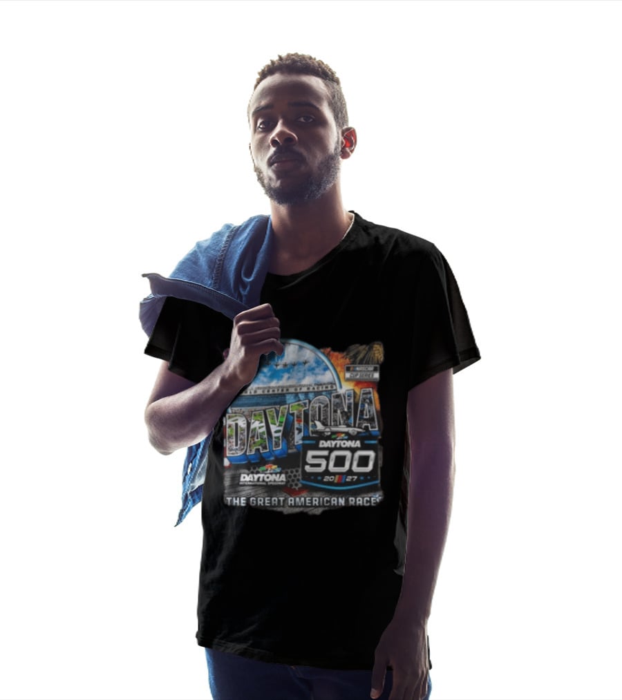 Daytona International Speedway The Great American Race Daytona 500 February 21 2027 NASCAR Racing Event T-Shirt