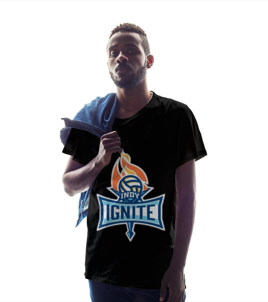 Indy Ignite Volleyball Flame T-Shirt