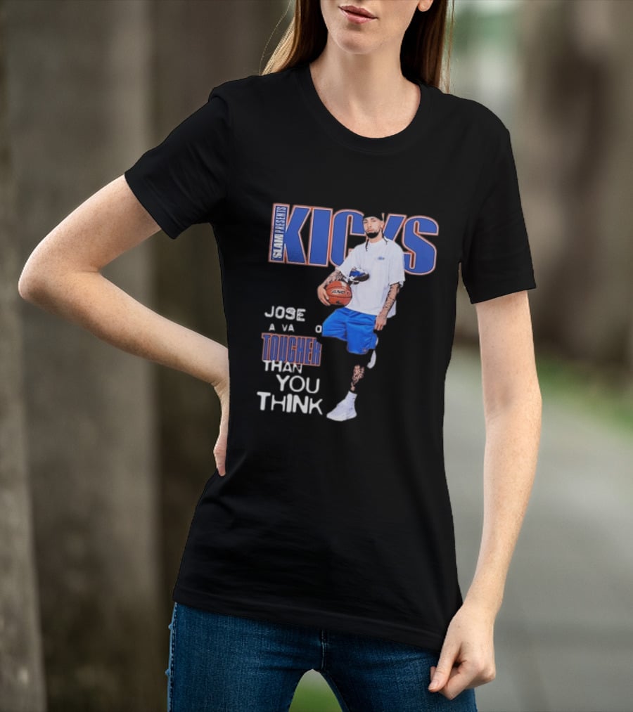 Slam Presents Kicks Jose Alvarado Tougher Than You Think New York Knicks T-Shirt