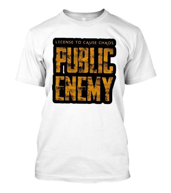 License To Cause Chaos Public Enemy T-Shirt