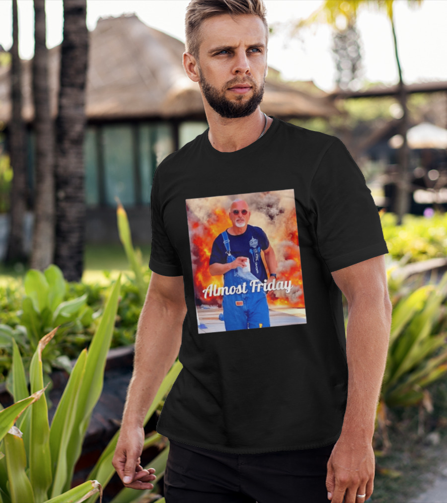Almost Friday Clash Los Angeles California Explosive T-Shirt