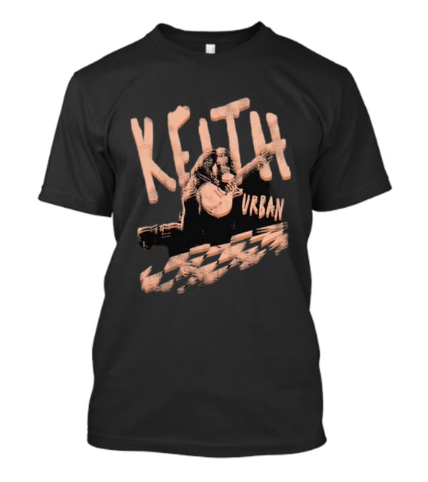 Keith Urban Checkered Guitarist T-Shirt