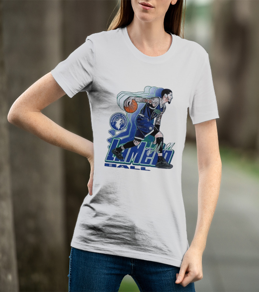 Minnesota Timberwolves LaMelo Ball 2026 Basketball T-Shirt