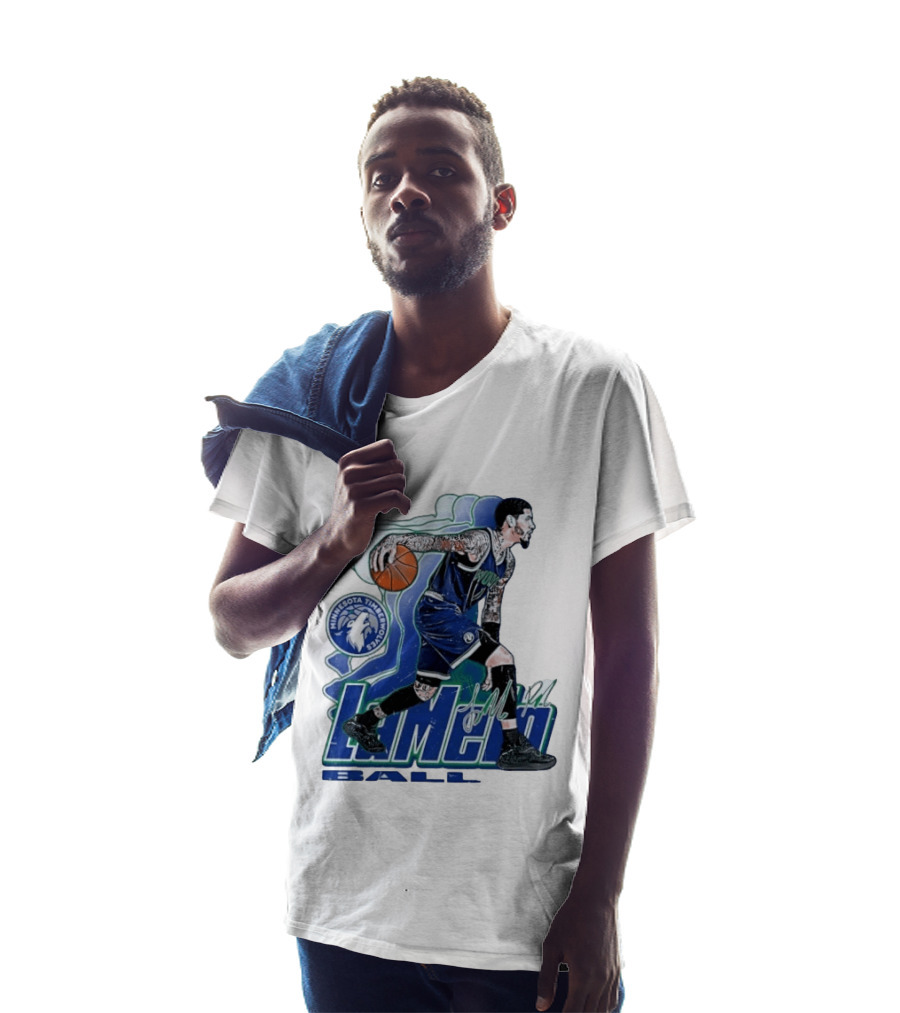 Minnesota Timberwolves LaMelo Ball 2026 Basketball T-Shirt