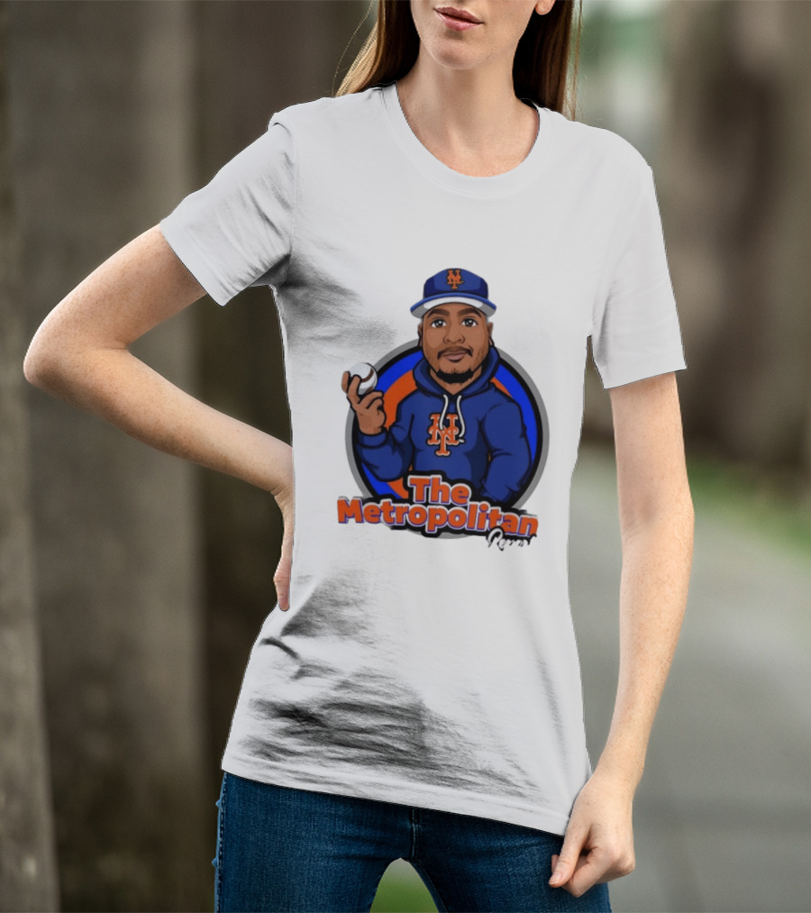 The Metropolitan Report New York Mets Baseball Fan T-Shirt