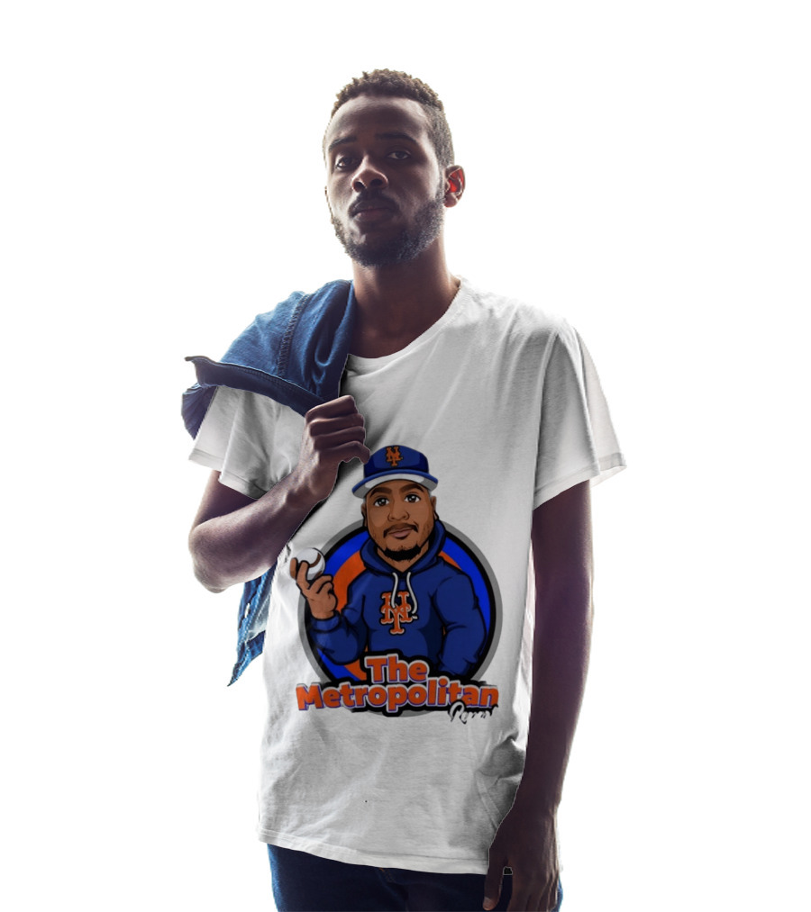 The Metropolitan Report New York Mets Baseball Fan T-Shirt