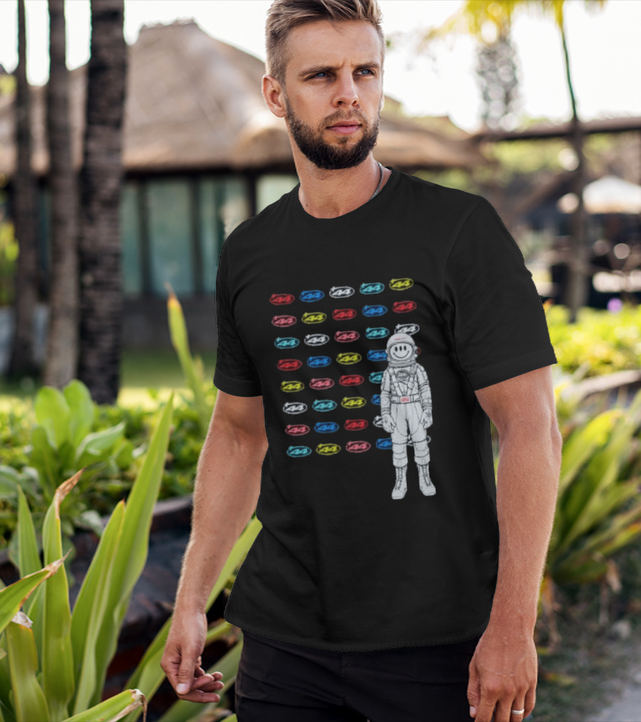 Plus44 Spaceman Heavyweight Astronaut Smile T-Shirt