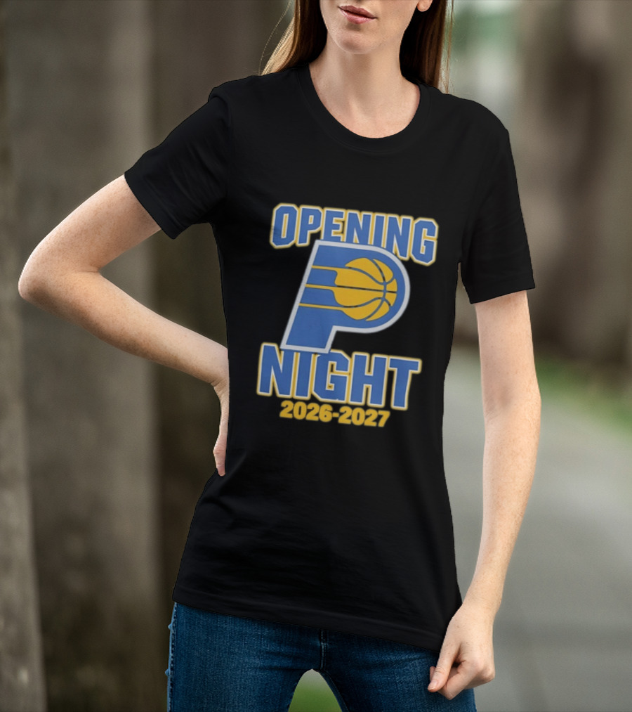 Indiana Pacers Opening Night 2026 2027 T-Shirt