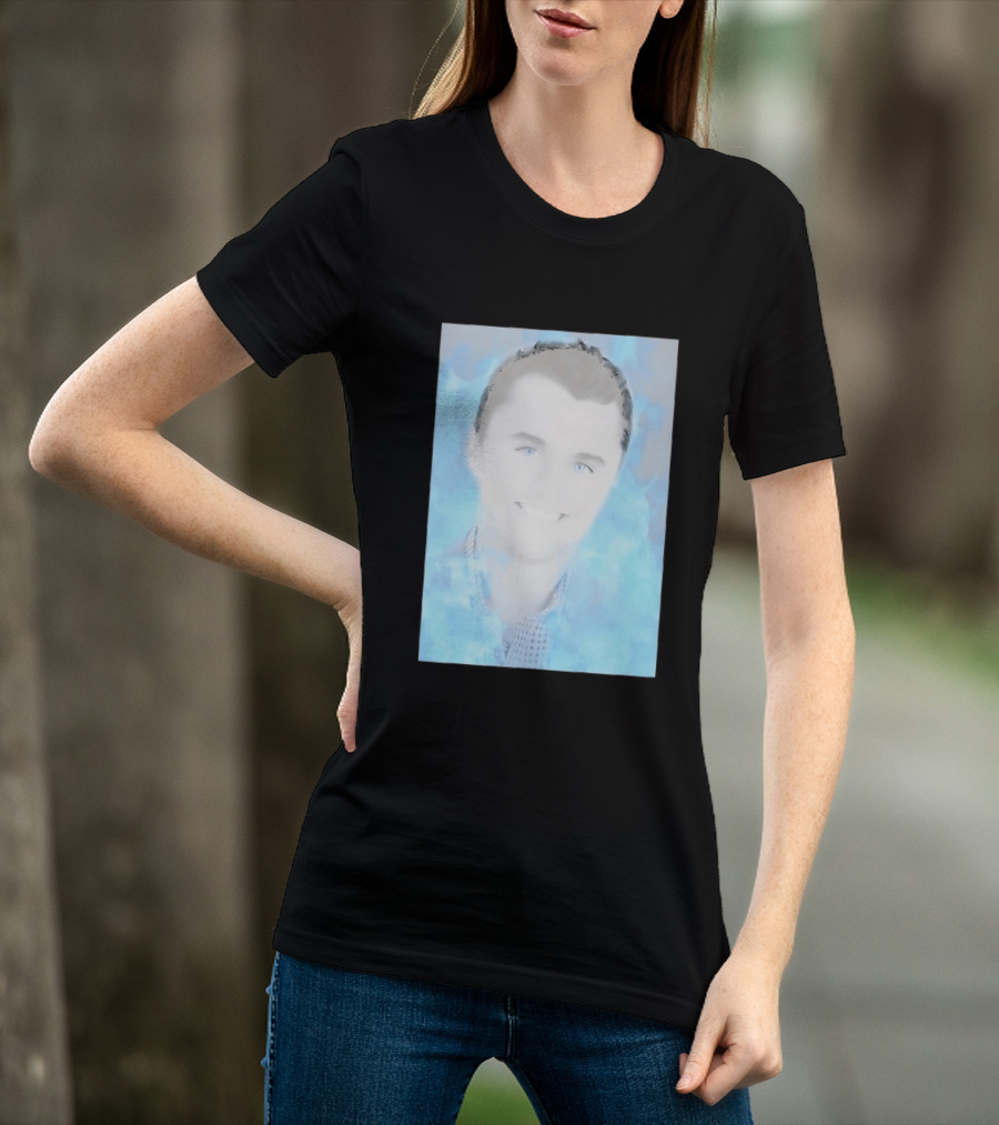 Charlie Kirk Turning Point USA Conservative Blue Aura T-Shirt