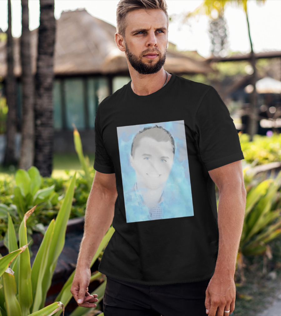 Charlie Kirk Turning Point USA Conservative Blue Aura T-Shirt