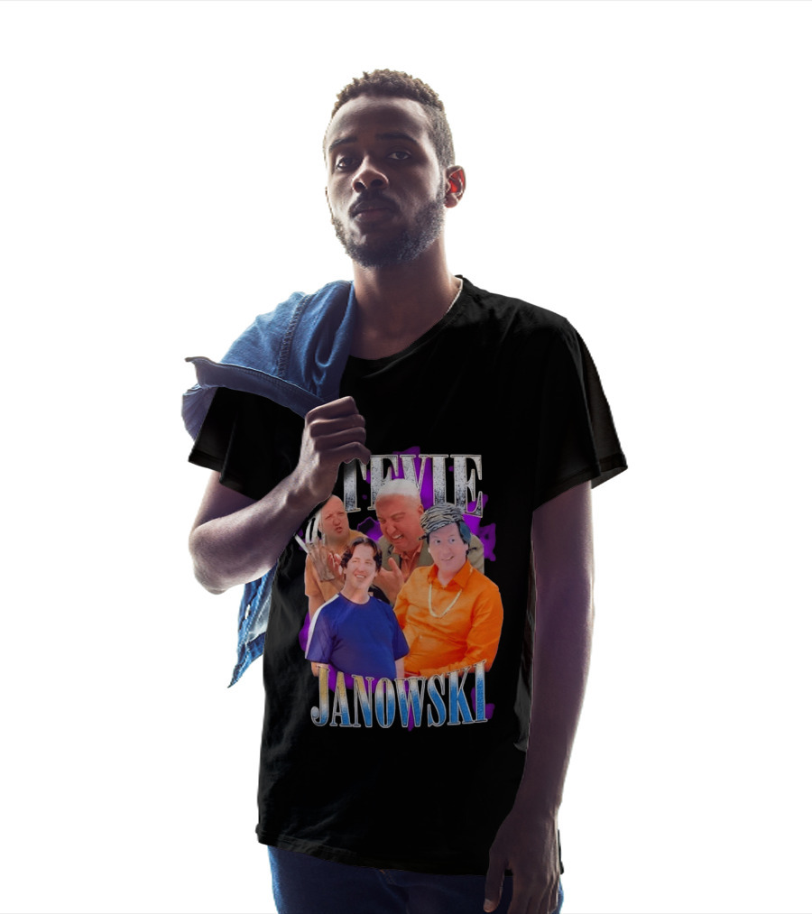 Stevie Janowski Comedy Collage Bootleg T-Shirt