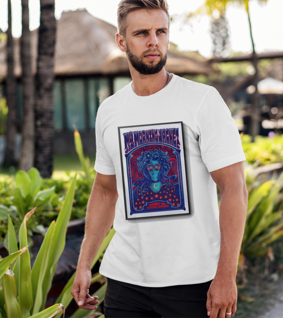 My Morning Jacket San Francisco October 9 2026 Psychedelic Floral Woman T-Shirt