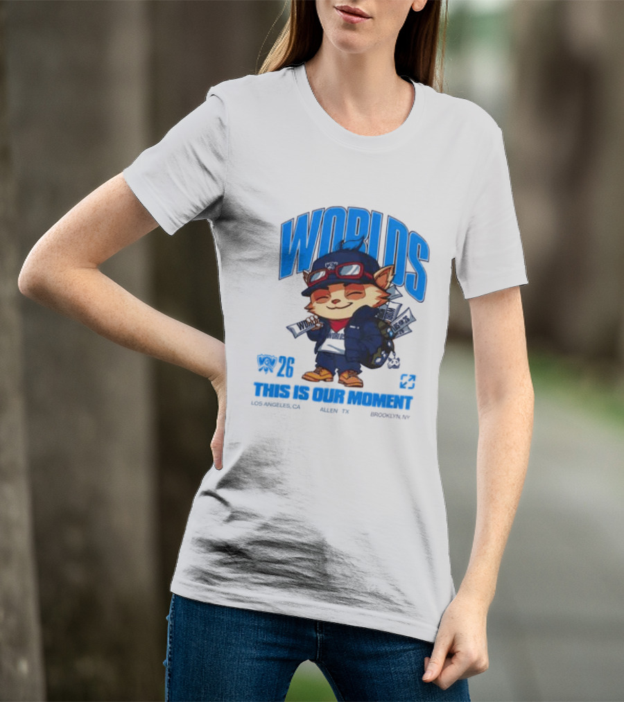 Worlds 2026 This Is Our Moment Riot Games Store T-Shirt
