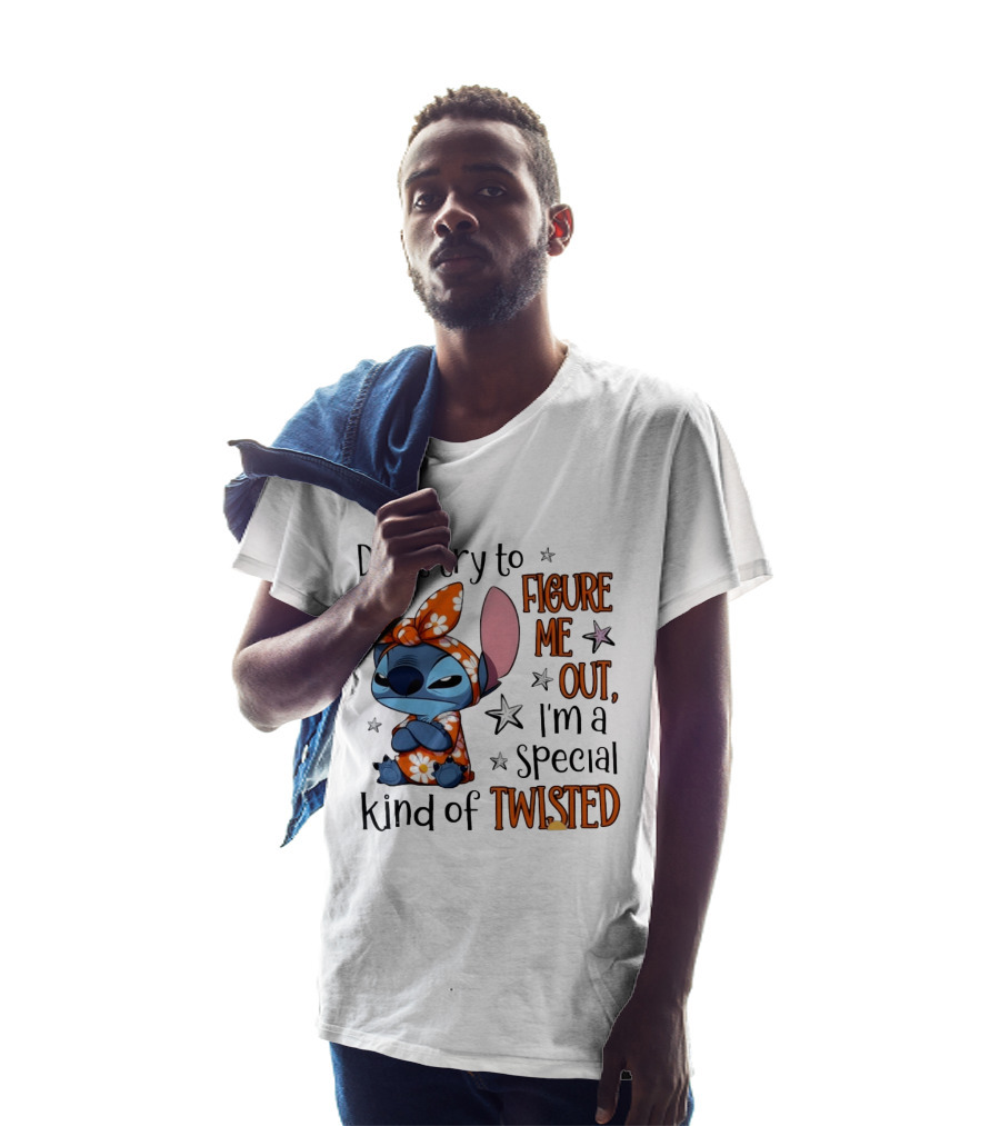 Stitch Don't Try To Figure Me Out I'm A Special Kind Of Twisted T-Shirt