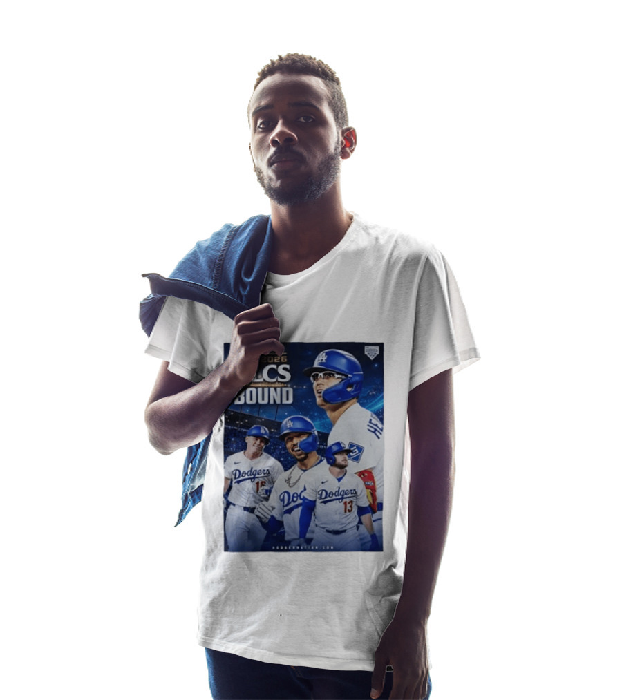 MLB 2026 NLCS Bound Los Angeles Dodgers Baseball Players T-Shirt