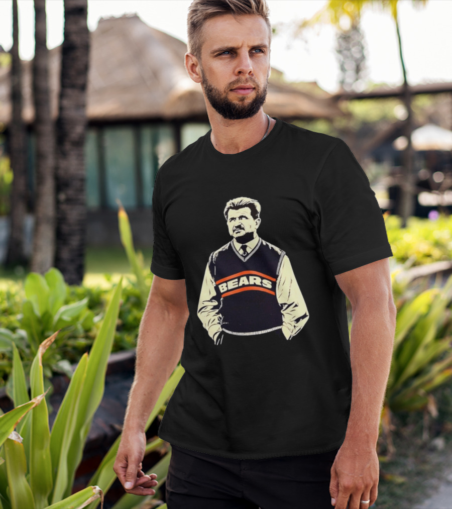 Legends DA Coach Chicago Bears Mike Ditka Bears Vest T-Shirt