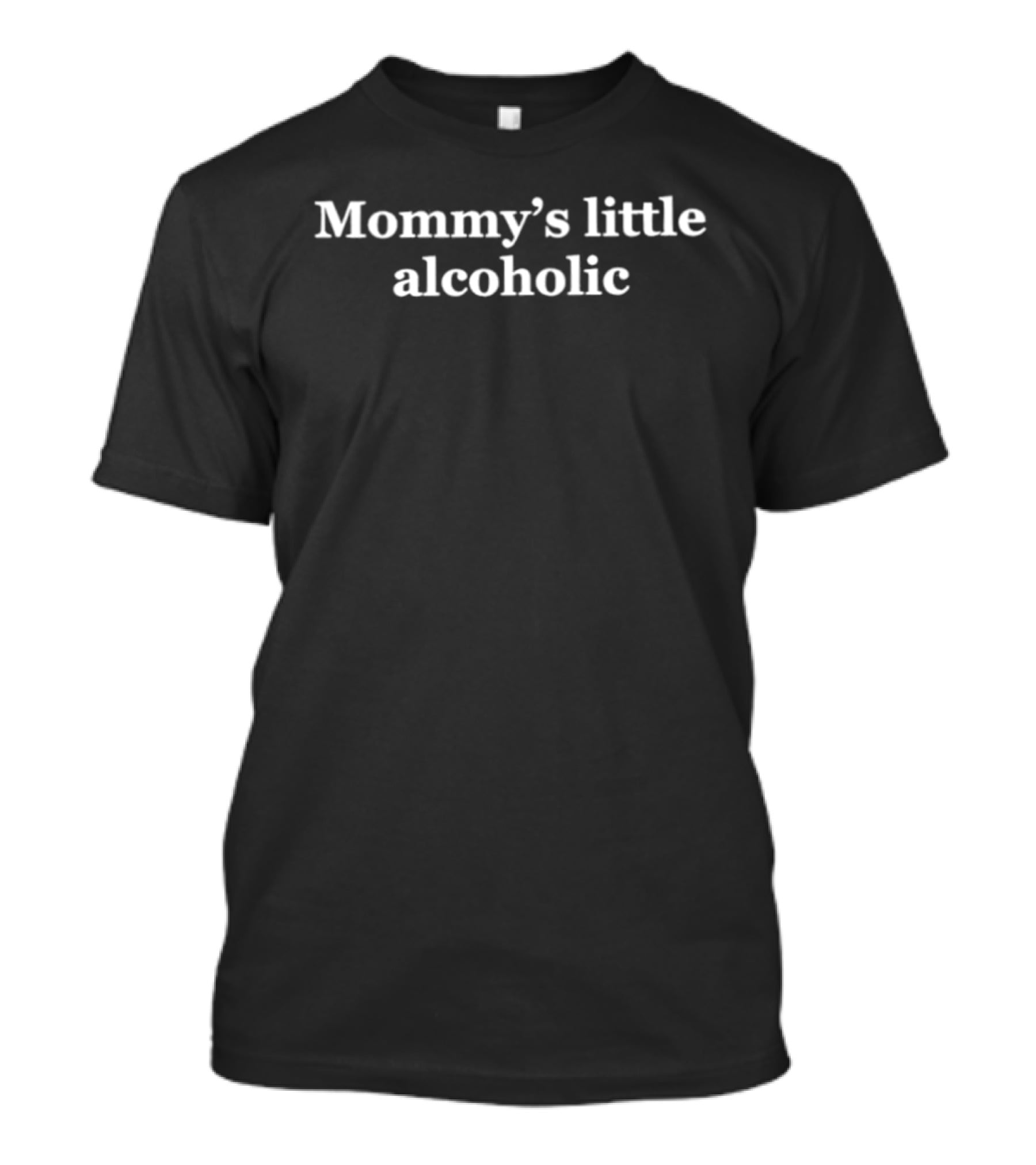 Mommy's Little Alcoholic Mommy Kid Humor T-Shirt