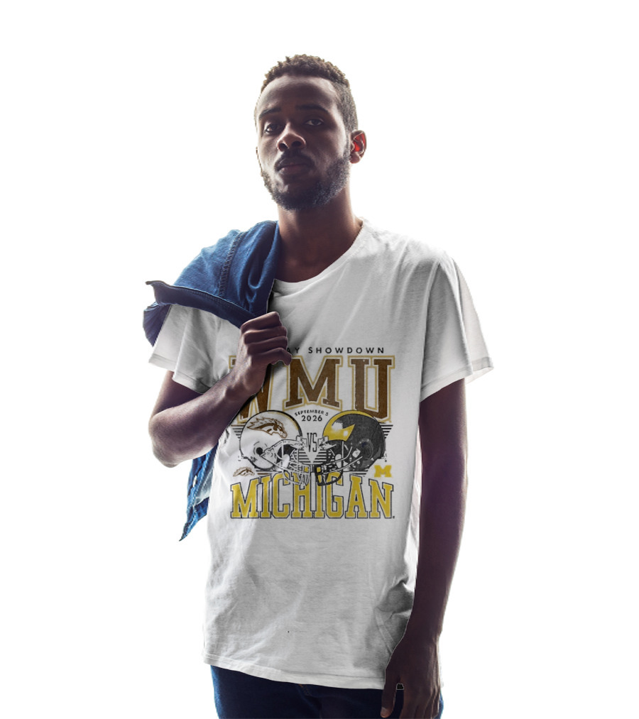 Gameday Showdown WMU Vs Michigan September 5 2026 T-Shirt