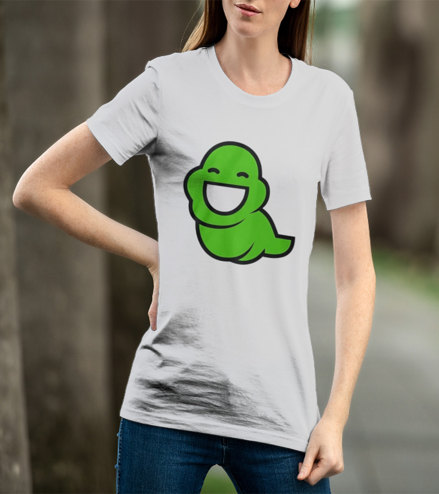 Homestuck John Egbert Slime Ghost Green Smiling T-Shirt