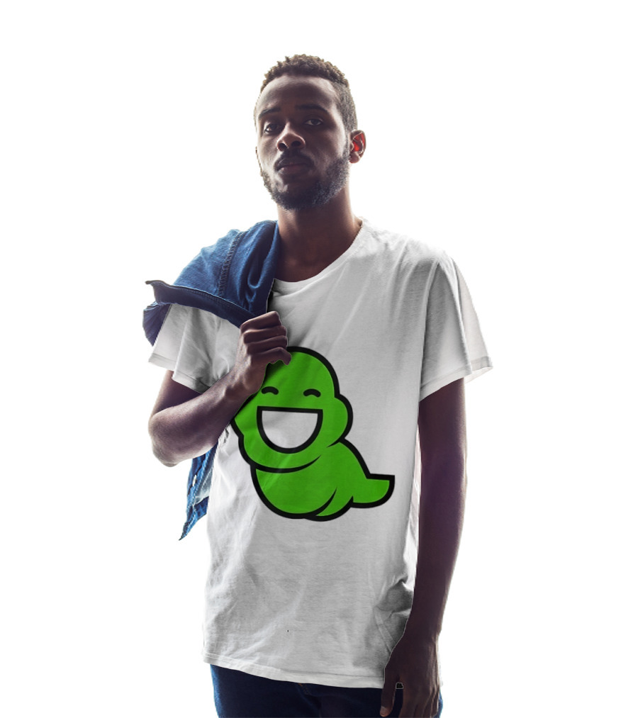Homestuck John Egbert Slime Ghost Green Smiling T-Shirt