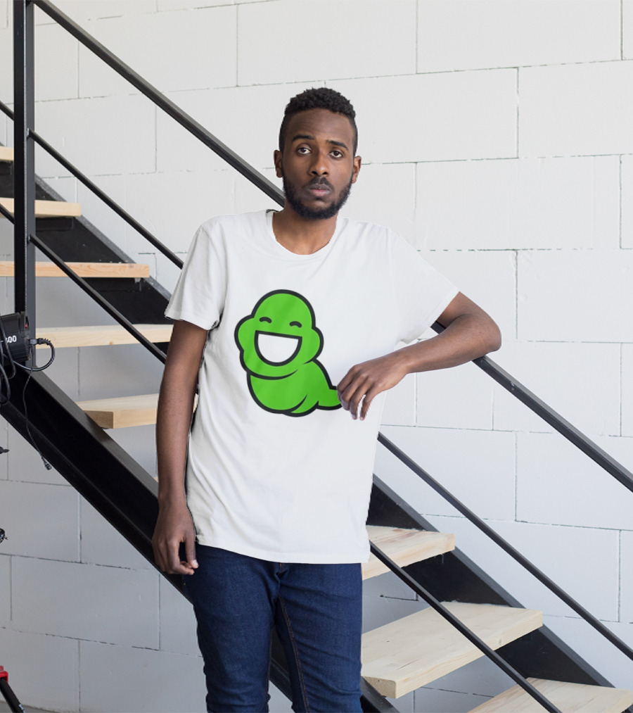 Homestuck John Egbert Slime Ghost Green Smiling T-Shirt