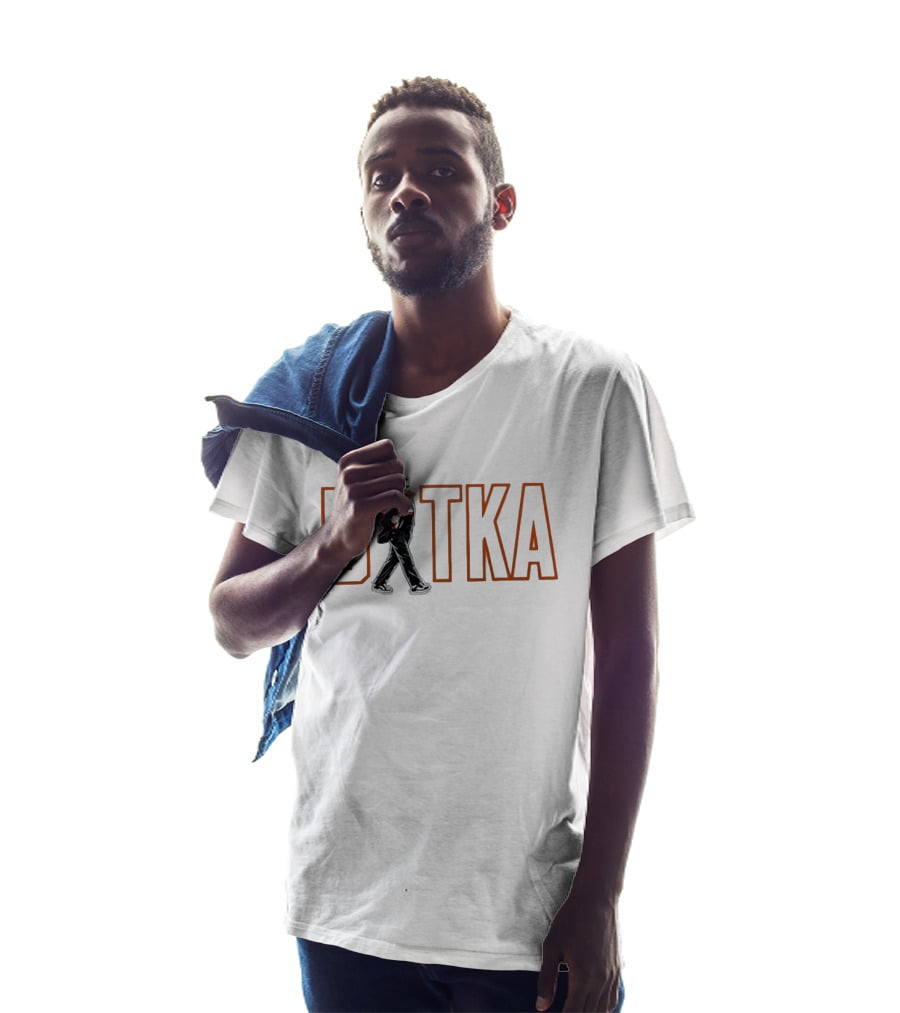 Mike Ditka Chicago Bears Walking Graphic Football Mashup T-Shirt