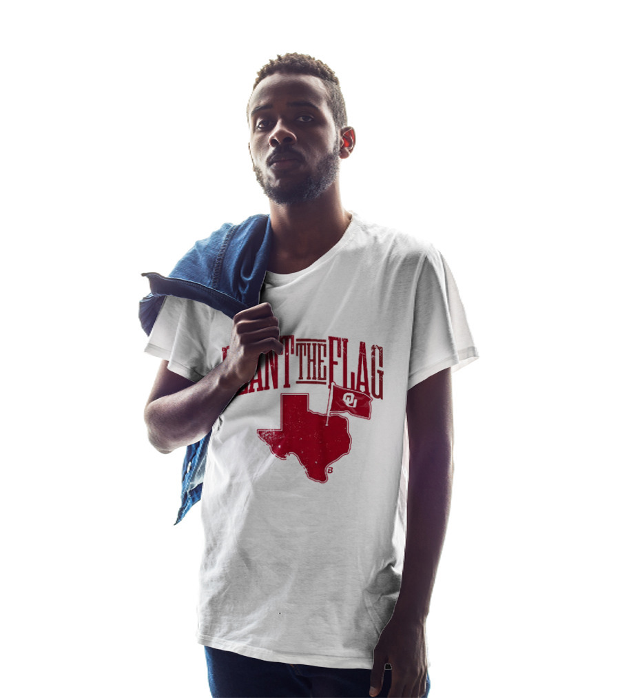 Oklahoma Sooners Football Plant The Flag OU Texas Rivalry T-Shirt