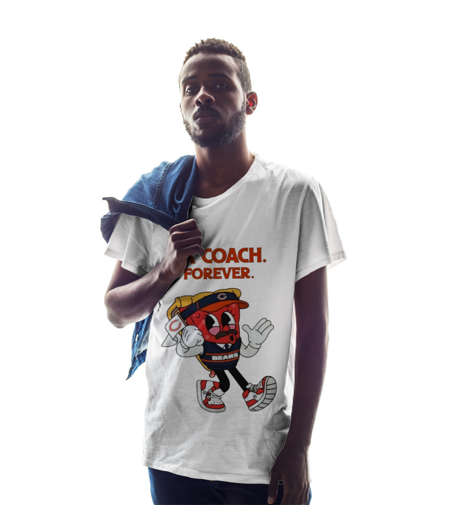 Da Coach Forever Pizza Character Bears Mike Ditka T-Shirt