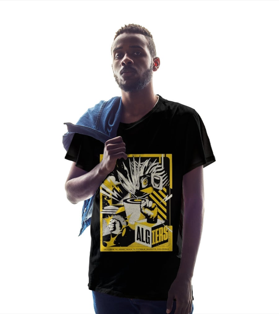 Algiers Live October 12 2026 Rock Al Parque Bogotá Colombia Event T-Shirt