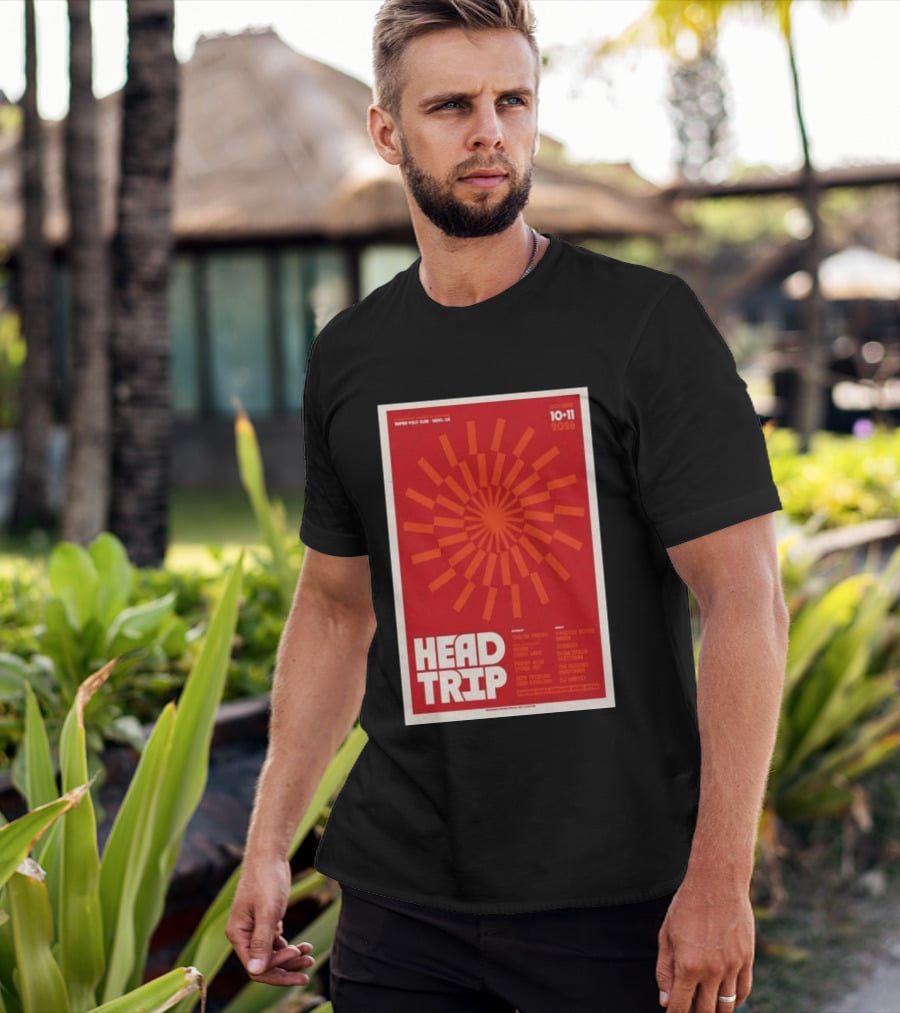 Empire Polo Club Indio CA Head Trip October 10 11 2026 Lineup T-Shirt
