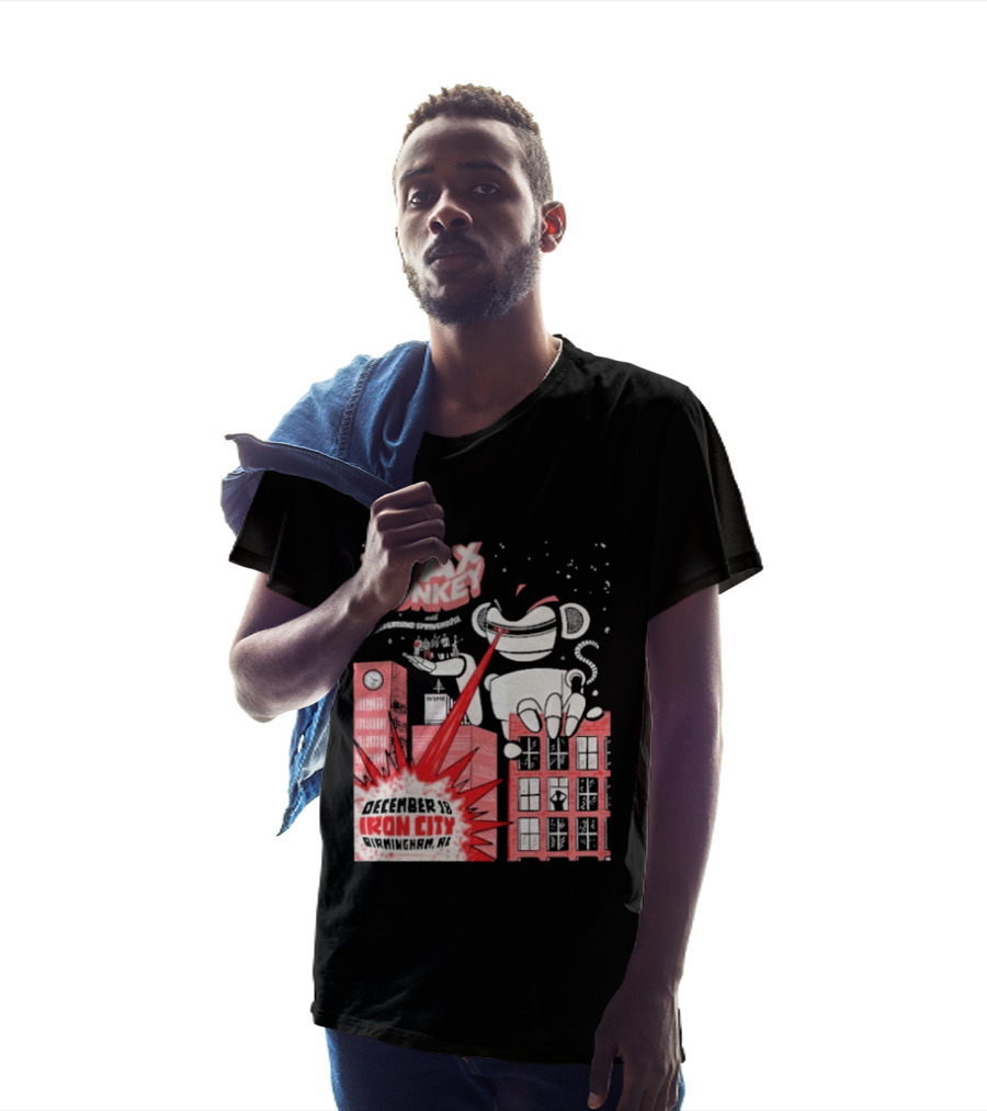 Wax Monkey Iron City Birmingham AL December 18 2026 T-Shirt