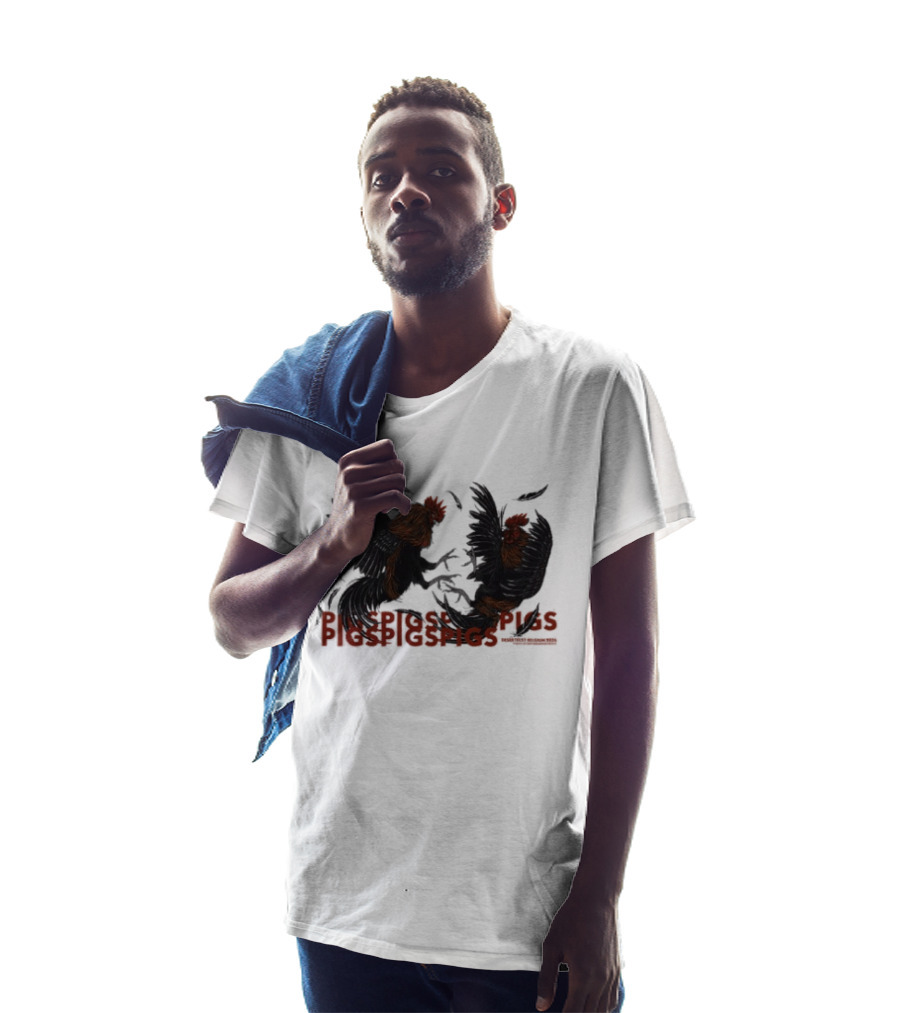 Pigs X7 Roosters Desertfest Band T-Shirt