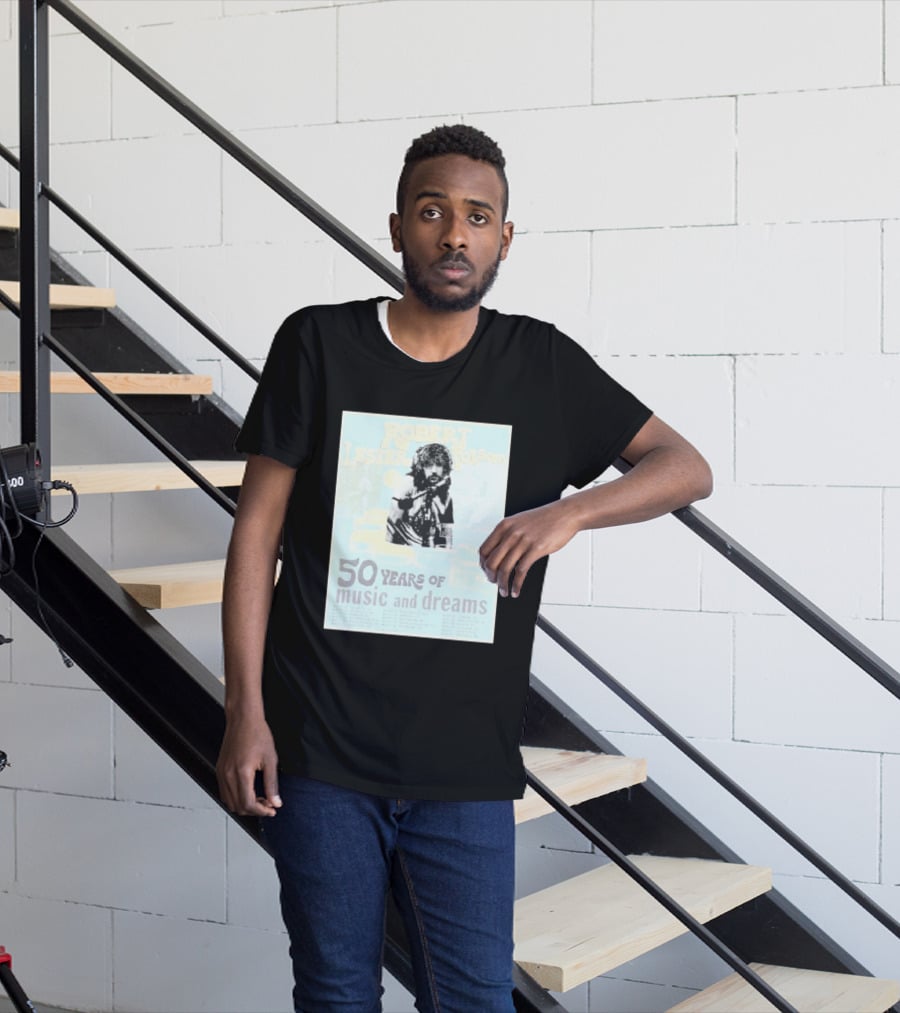 Robert Lester Folsom 50 Years Of Music And Dreams Tour 2026 Atlanta GA To Brussels BE Dates Short Black T-Shirt