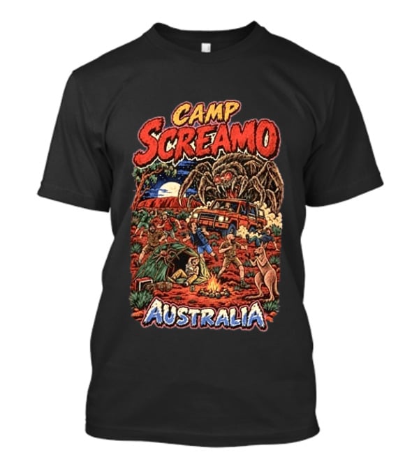 Original Camp Screamo Silverstein And Story Of The Year Australia Tour 2027 Dates T-Shirt