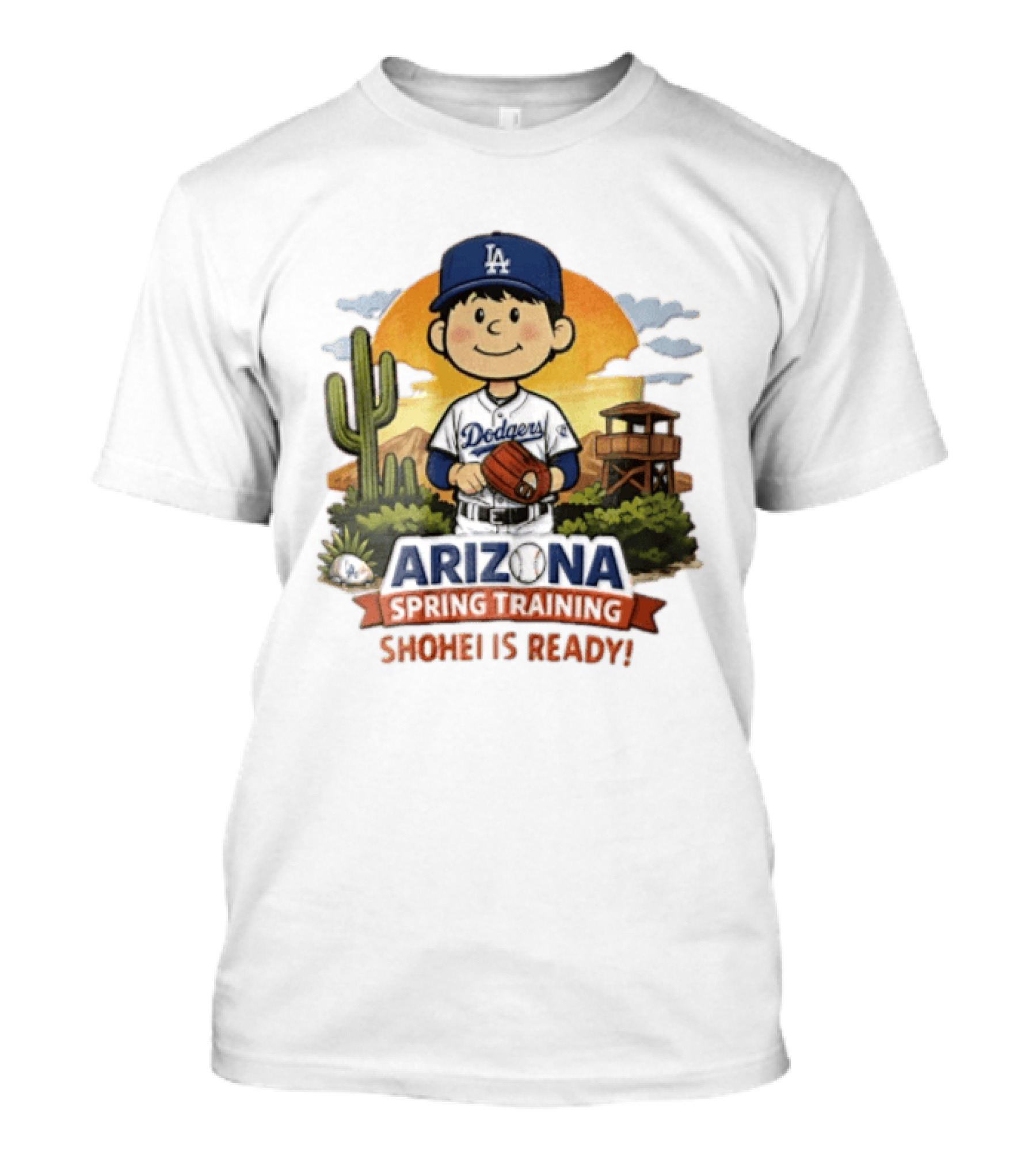 Los Angeles Dodgers Arizona Spring Training Shohei Is Ready T-Shirt