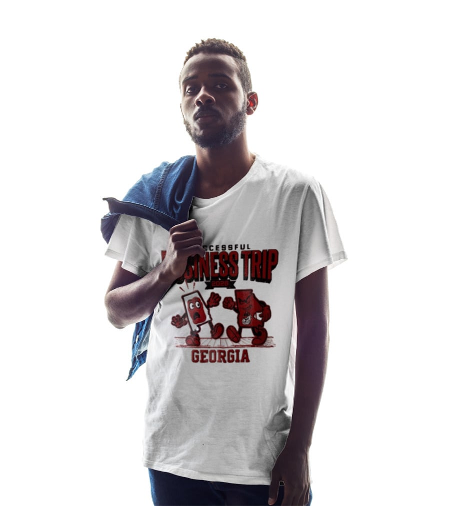Georgia Bulldogs Successful Business Trip 2026 Football Vs Alabama Crimson Tide T-Shirt