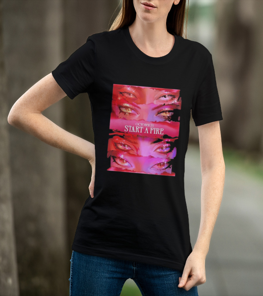 KDA League Of Legends Start A Fire October 20 2026 T-Shirt