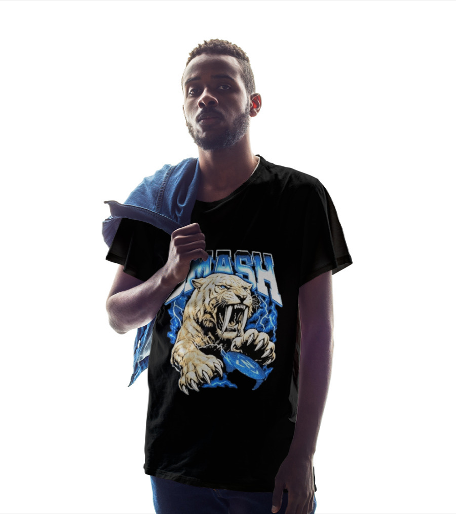 SMASH Predators 2026 Nashville Fierce Tiger Claw Lightning T-Shirt