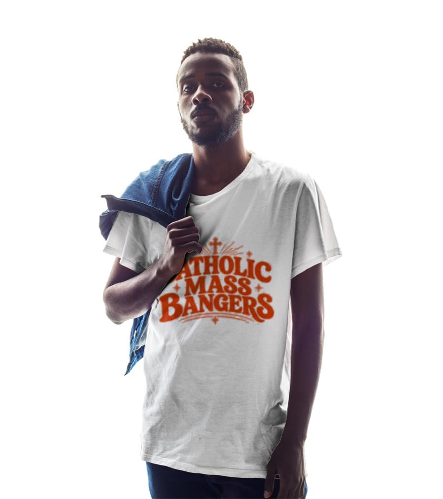Catholic Mass Bangers Tracklist Iconic Worship Collection T-Shirt