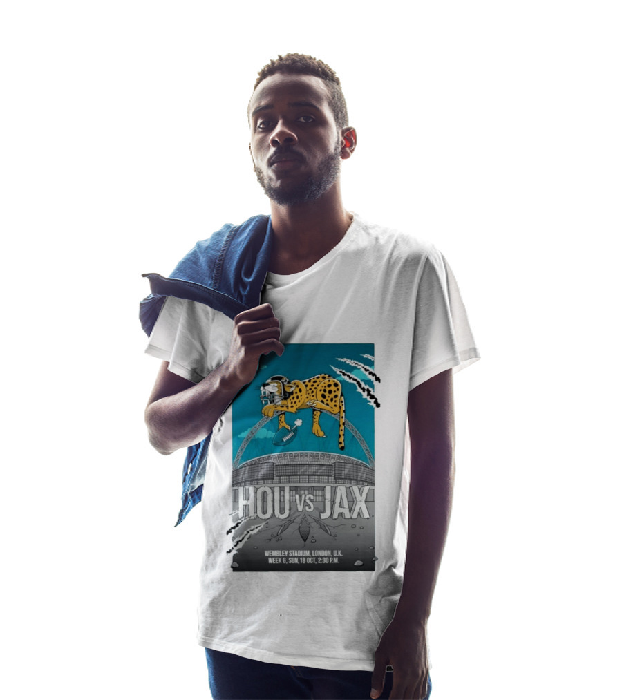 HOU Vs JAX Wembley Stadium London Week 6 Sun 18 Oct 2:30 PM T-Shirt