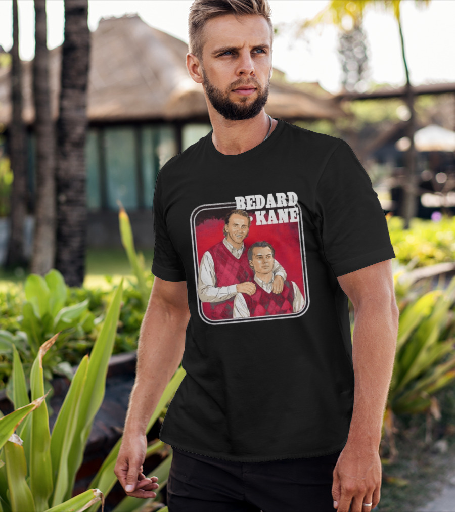 Connor Bedard Patrick Kane Chicago Step Brothers Hockey T-Shirt
