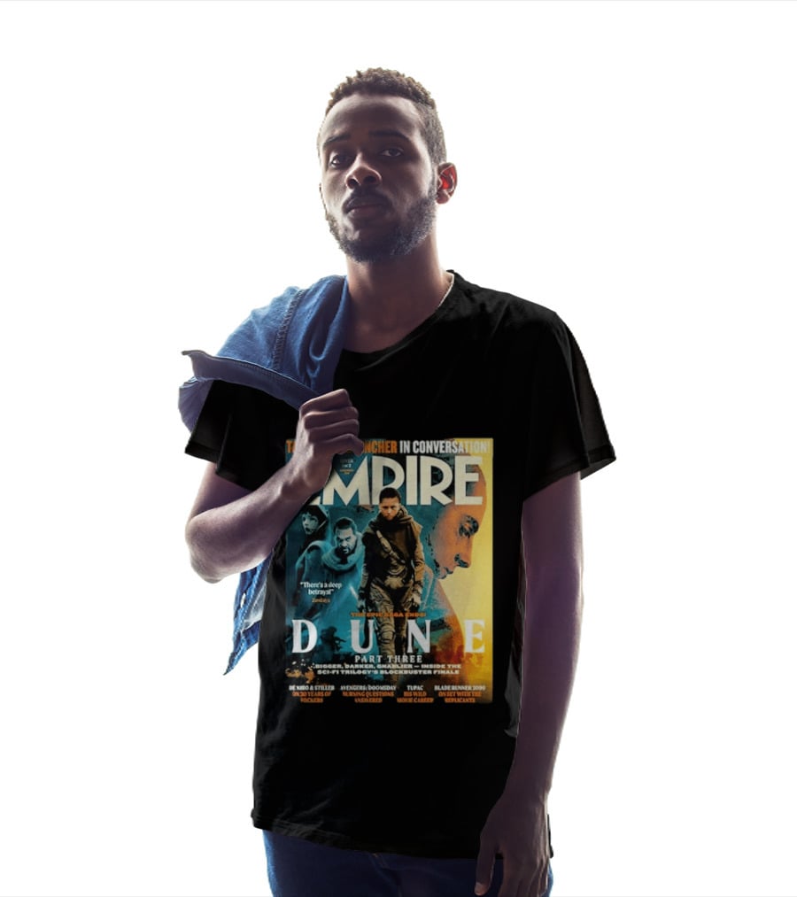 Tarantino Fincher Empire Magazine Dune Part Three Epic Saga Ends Zendaya Deep Betrayal T-Shirt