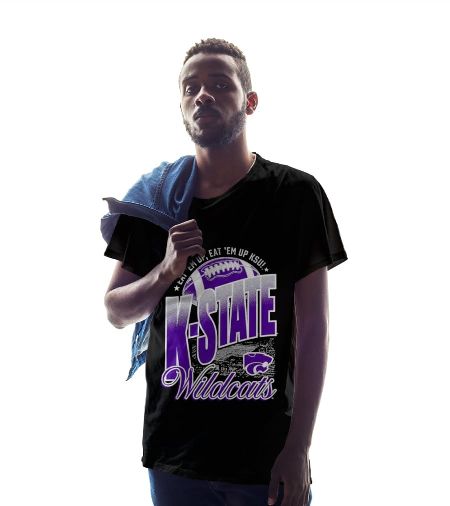 K State Wildcats Football Eat 'Em Up KSU T-Shirt