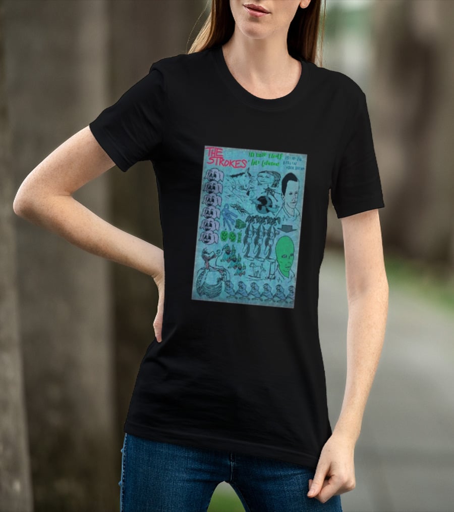 The Strokes Uber Arena Berlin Germany October 15 2026 T-Shirt