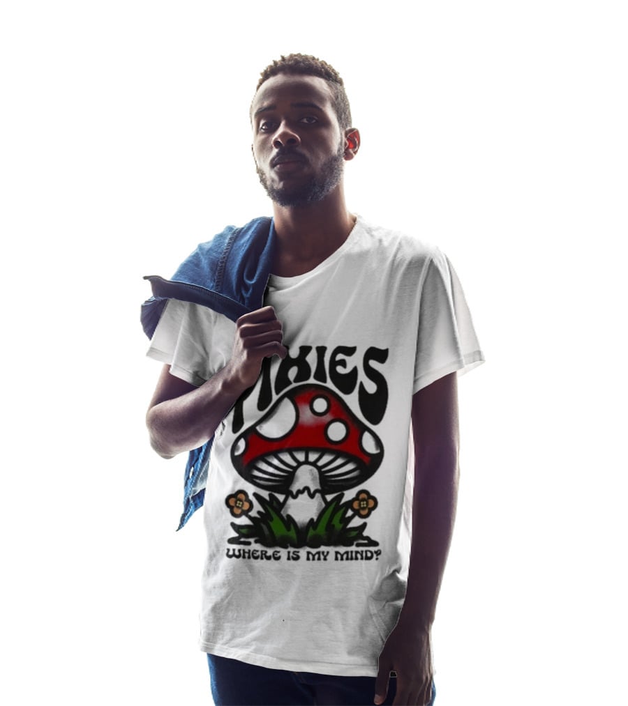 Pixies Where Is My Mind Mushroom T-Shirt
