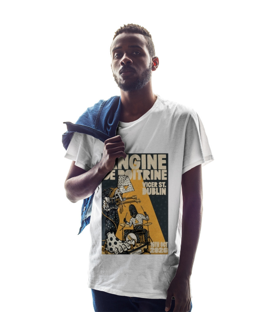 Angine De Poitrine Vicar Street Dublin 16th October 2026 T-Shirt