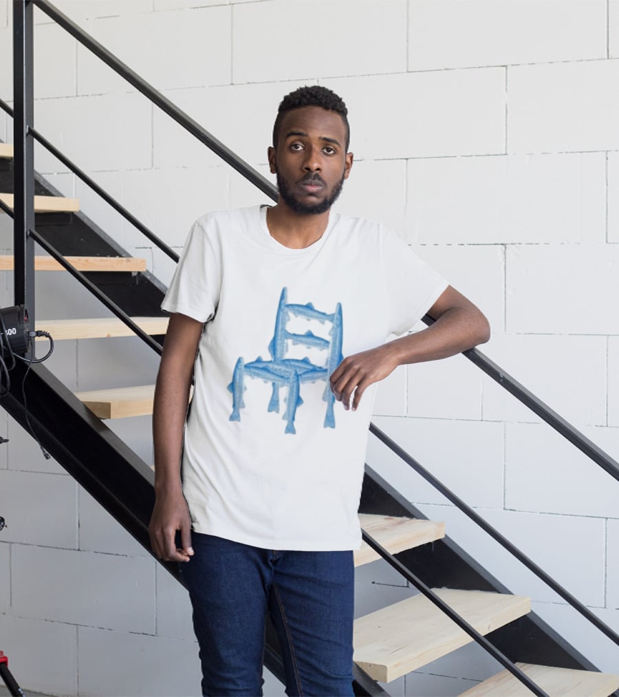 Kelliot Fish Chair Artful Furniture T-Shirt