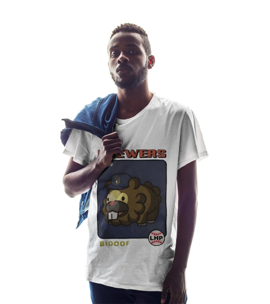 Brewers Bidoof #399 LHP Collaboration T-Shirt